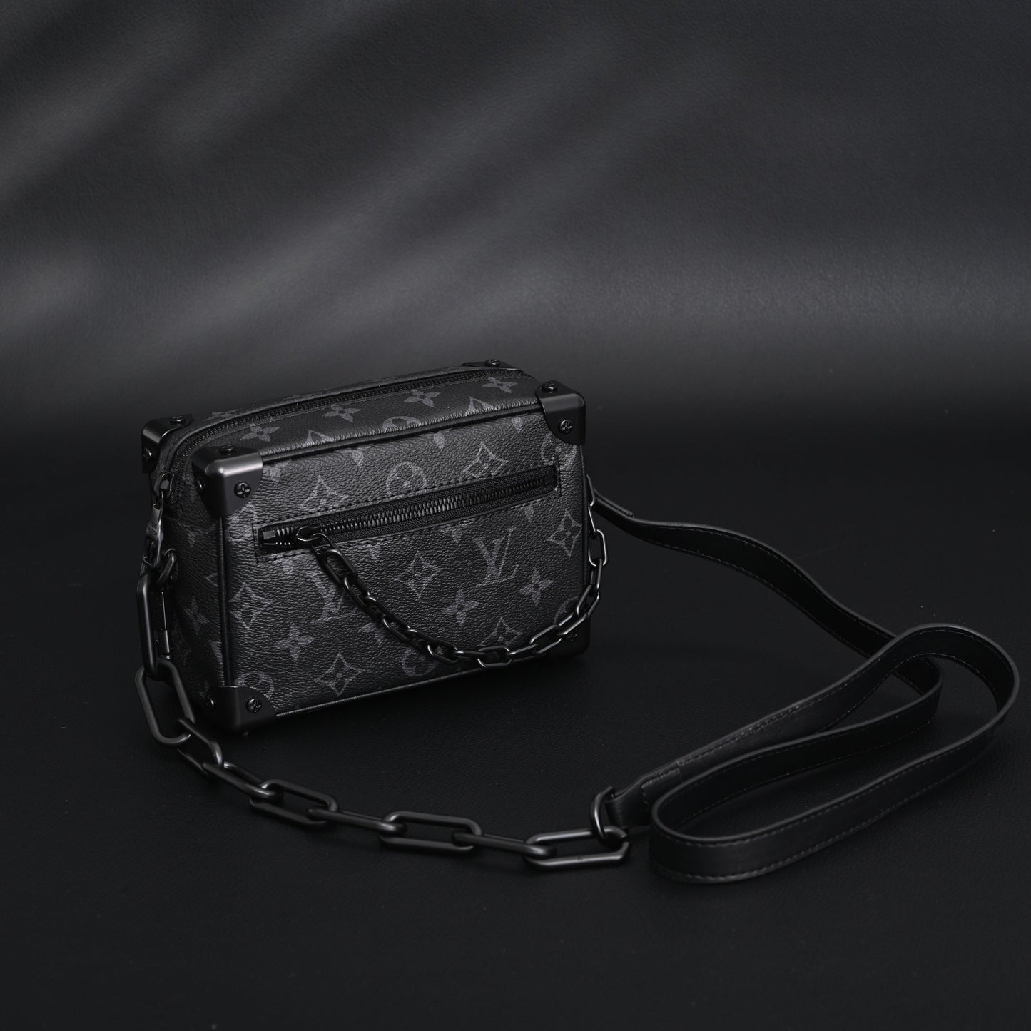 Louis Vuitton Utility Crossbody Bag Monogram Eclipse