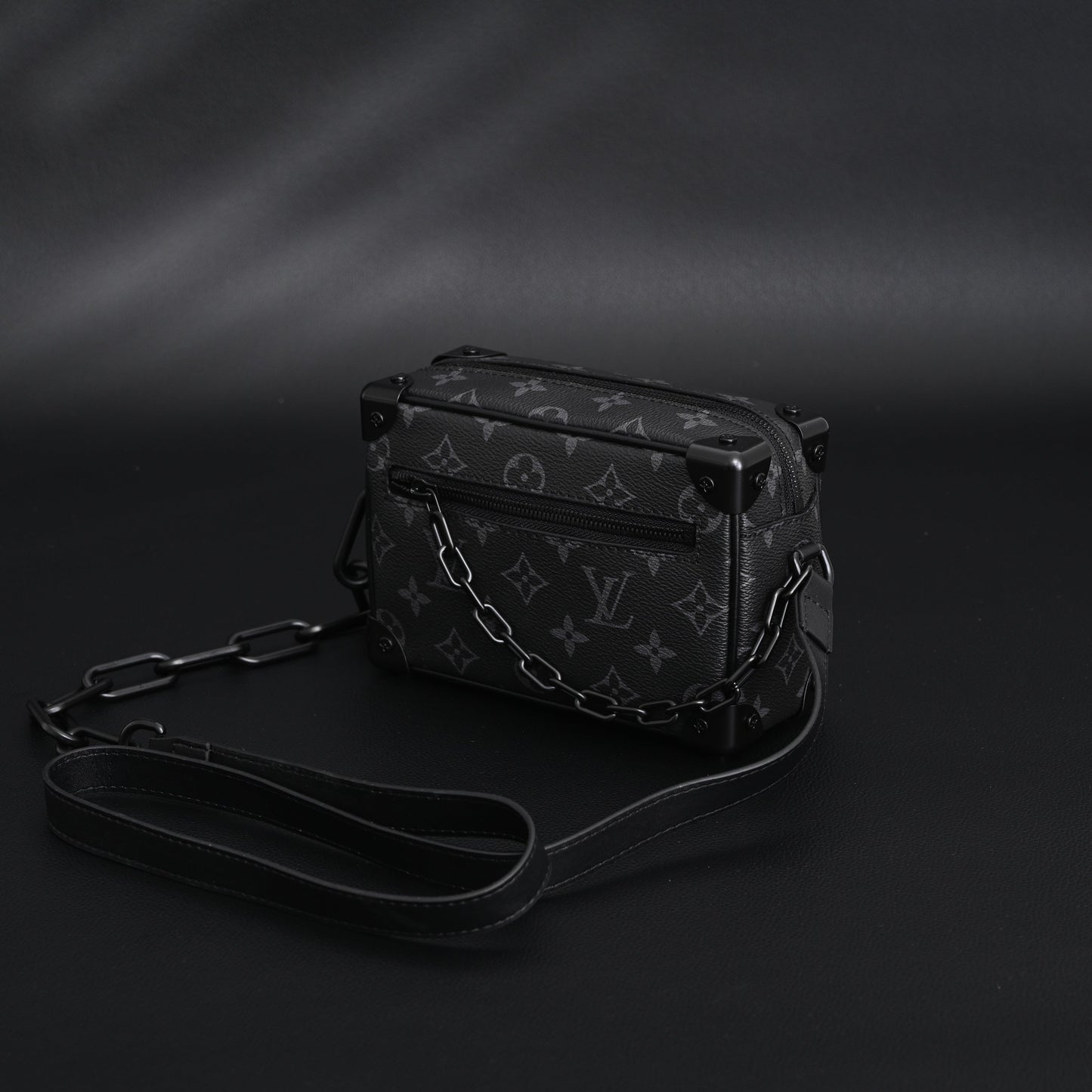 Louis Vuitton Utility Crossbody Bag Monogram Eclipse