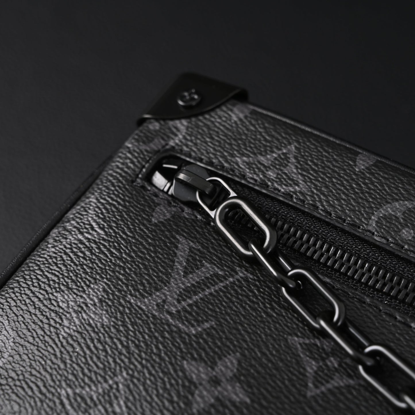 Louis Vuitton Utility Crossbody Bag Monogram Eclipse