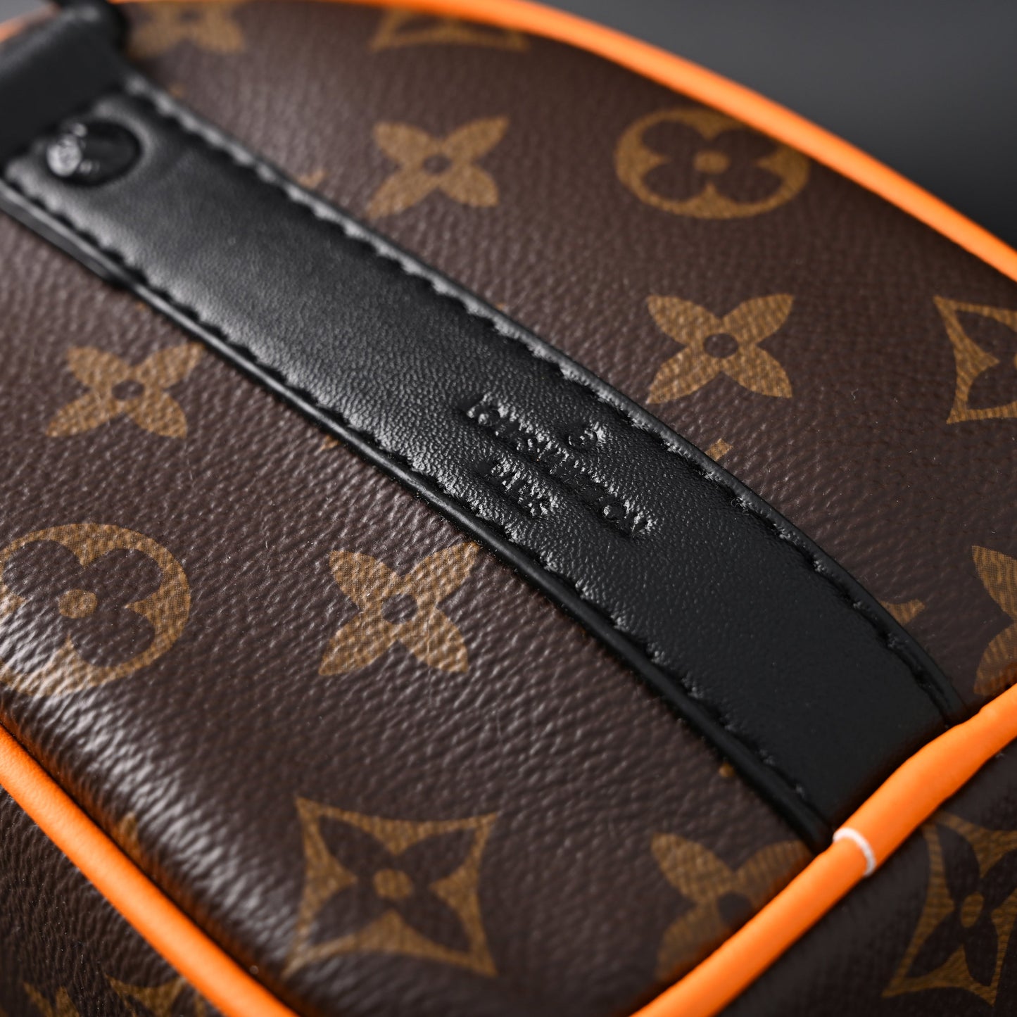 Louis Vuitton Keepall Bandoulière 50 – Monogram Canvas with Neon Orange Trim