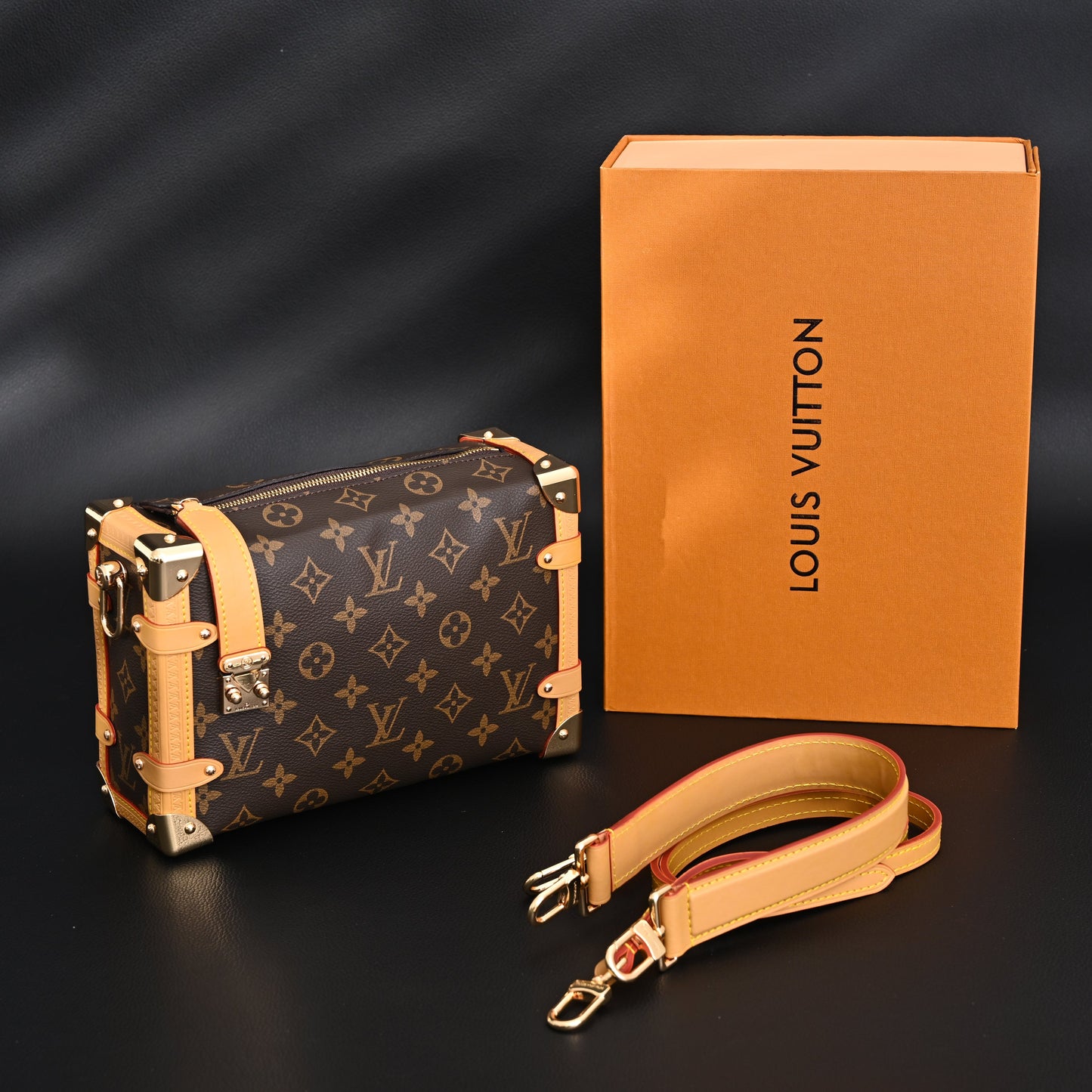 Louis Vuitton Cannes Trunk Bag – Monogram Canvas with Gold-Tone Hardware
