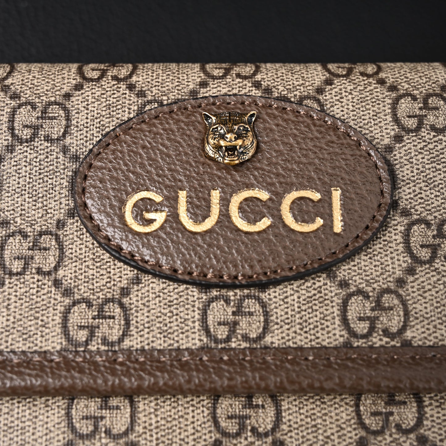 Gucci Ophidia GG Supreme Mini Belt Bag – Beige/Ebony with Web Stripe
