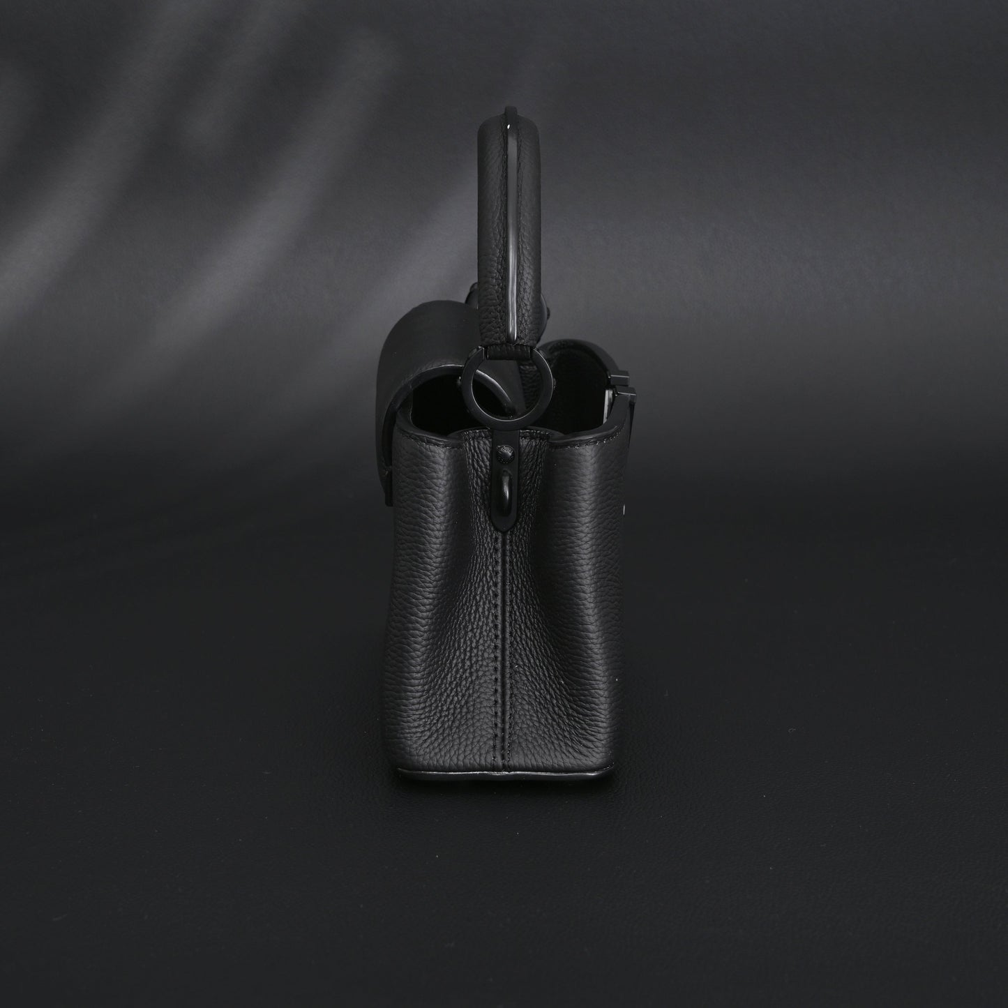 Chanel Classic Flap Bag – Black Quilted Caviar Leather with Gold-Tone Hardware