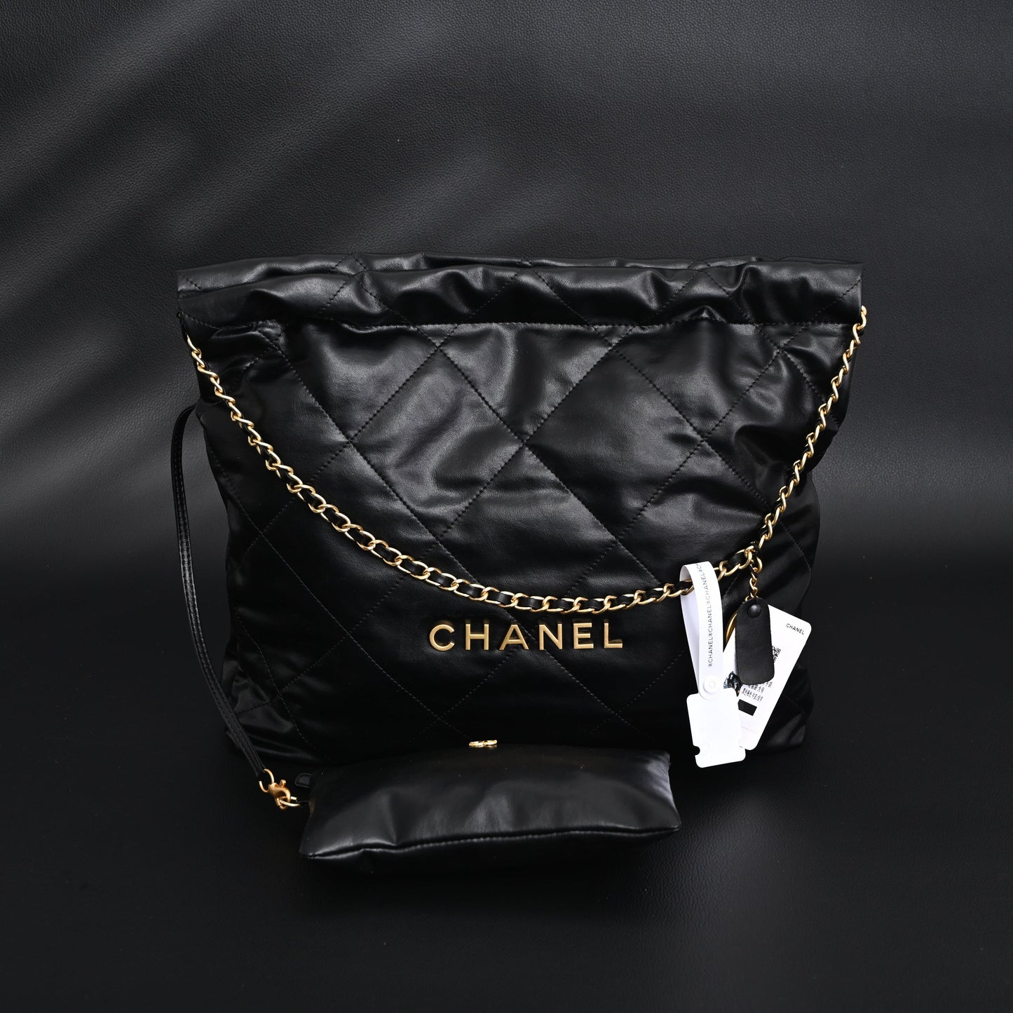 Chanel 19 Flap Bag – Black Quilted Lambskin with Gold & Ruthenium Hardware