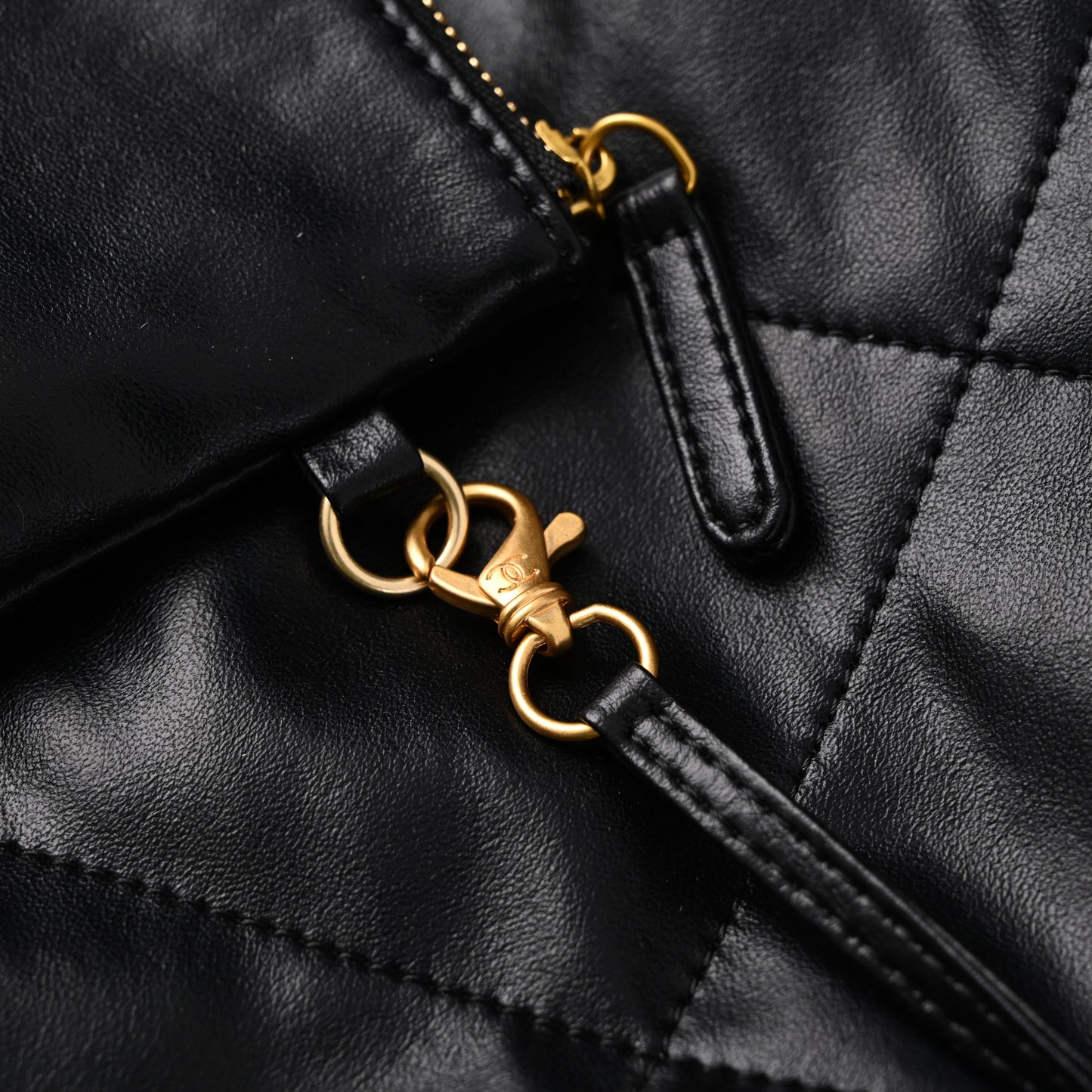 Chanel 19 Flap Bag – Black Quilted Lambskin with Gold & Ruthenium Hardware