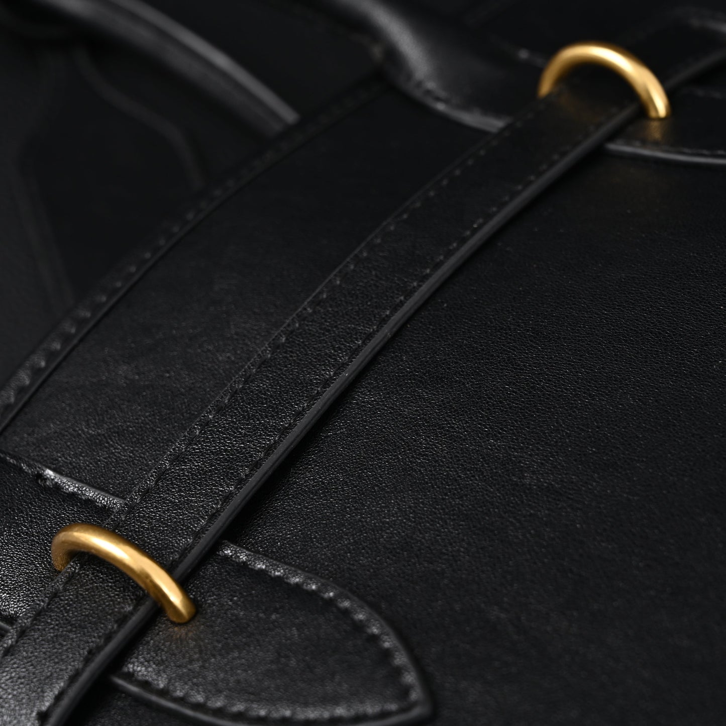 Miu Miu Leather Tote Bag – Classic Black