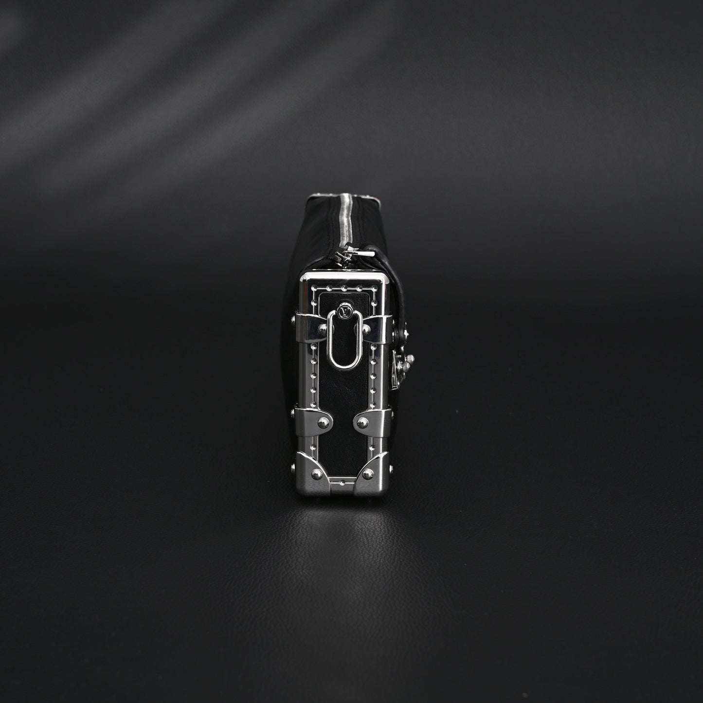 Louis Vuitton Soft Trunk Monogram Black Leather Crossbody Bag