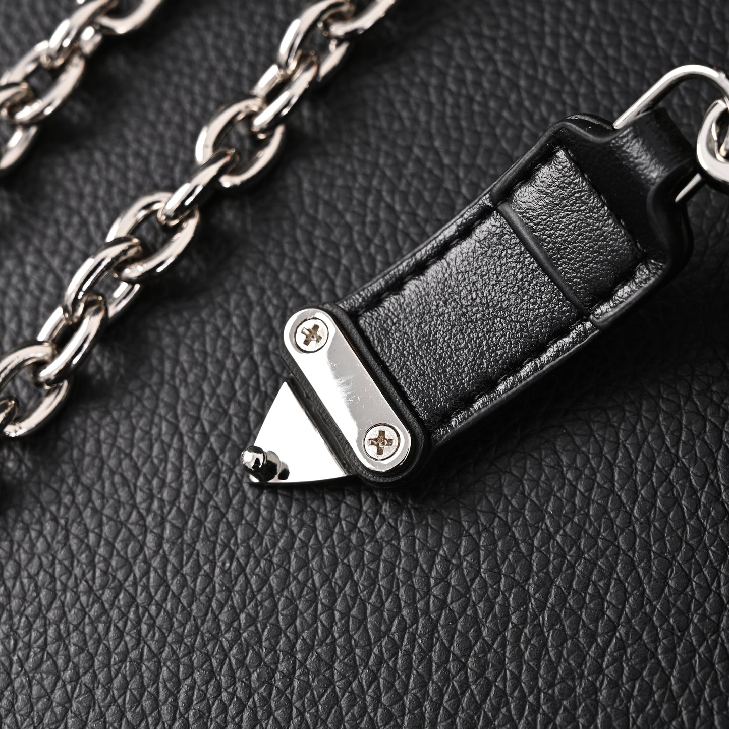 Louis Vuitton Soft Trunk Monogram Black Leather Crossbody Bag