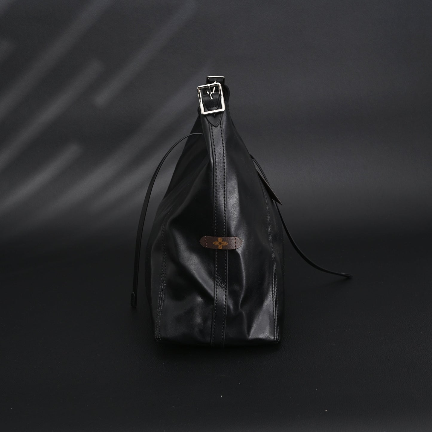 Louis Vuitton Graceful MM Black Monogram Hobo Bag