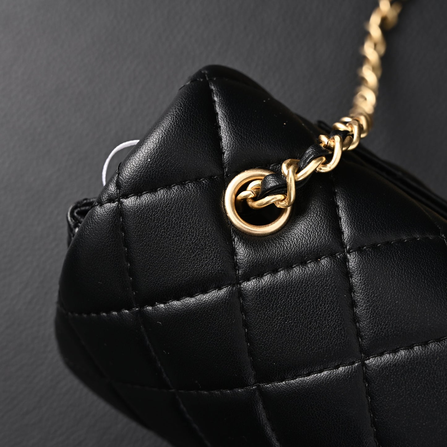 Chanel Classic Flap Mini Bag – Black Quilted Lambskin with Gold-Tone Hardware