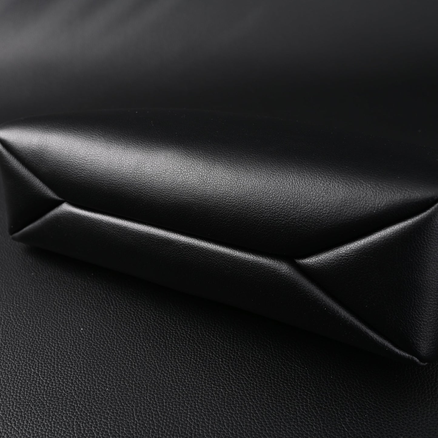 Prada Cleo Black Brushed Leather Shoulder Bag