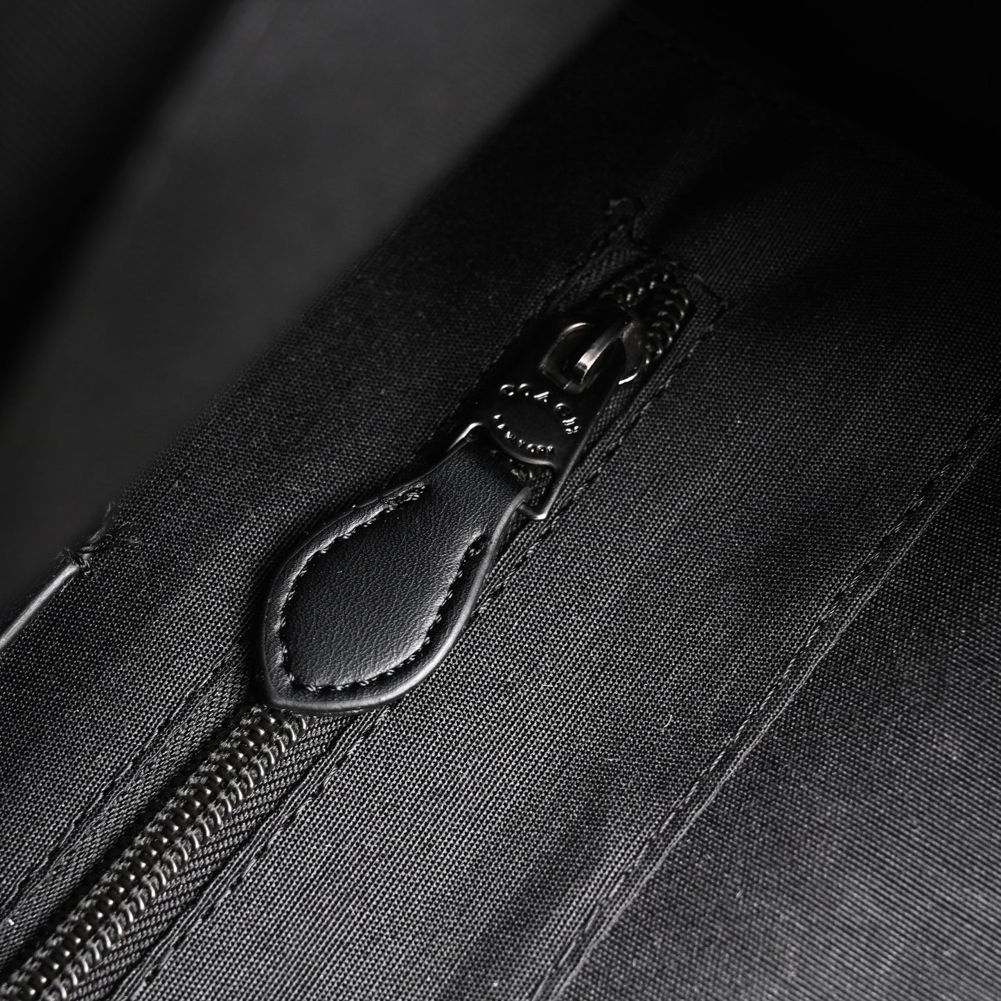 Coach Men’s Leather Backpack – Black Signature Canvas