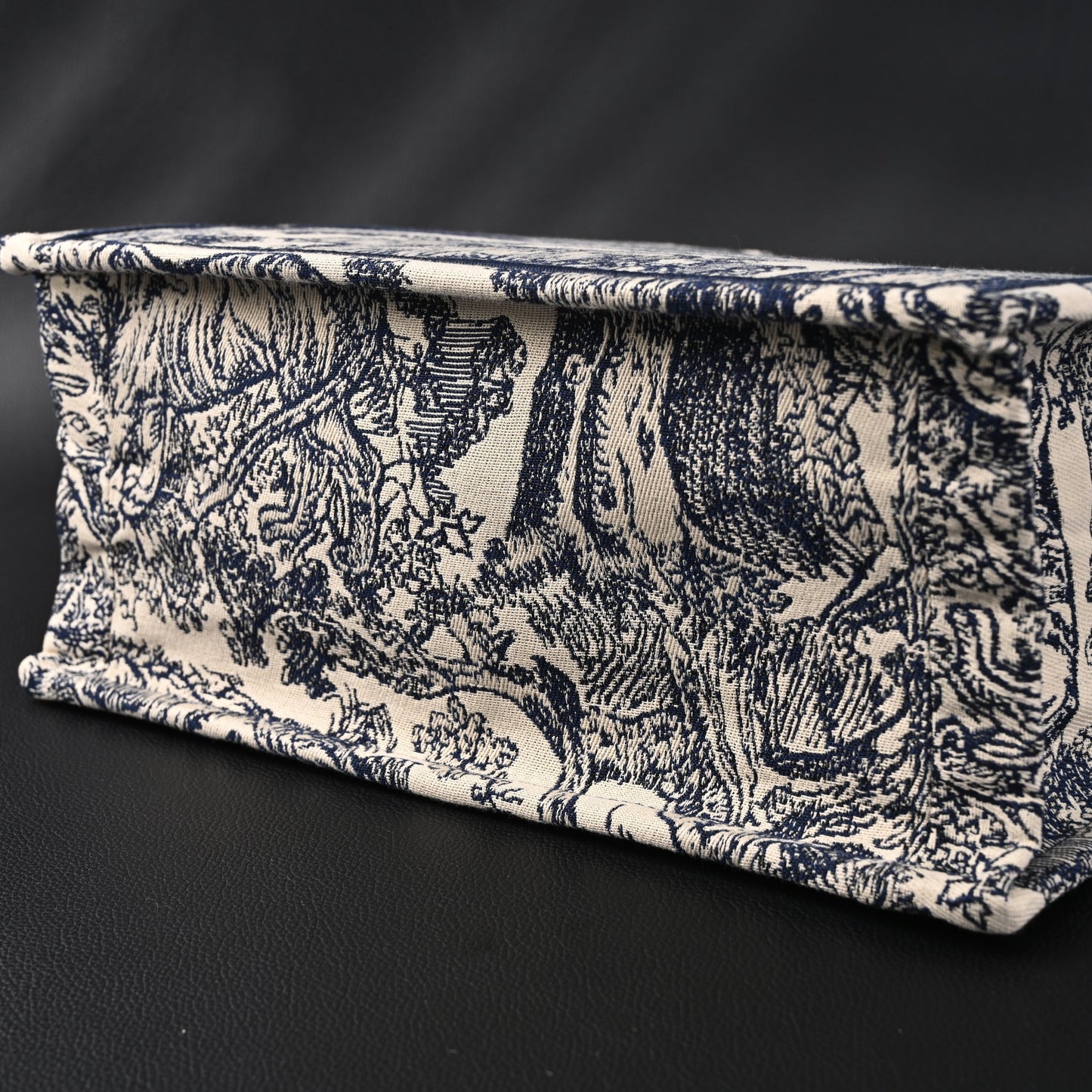 Dior Book Tote Bag – Blue Toile de Jouy Embroidery