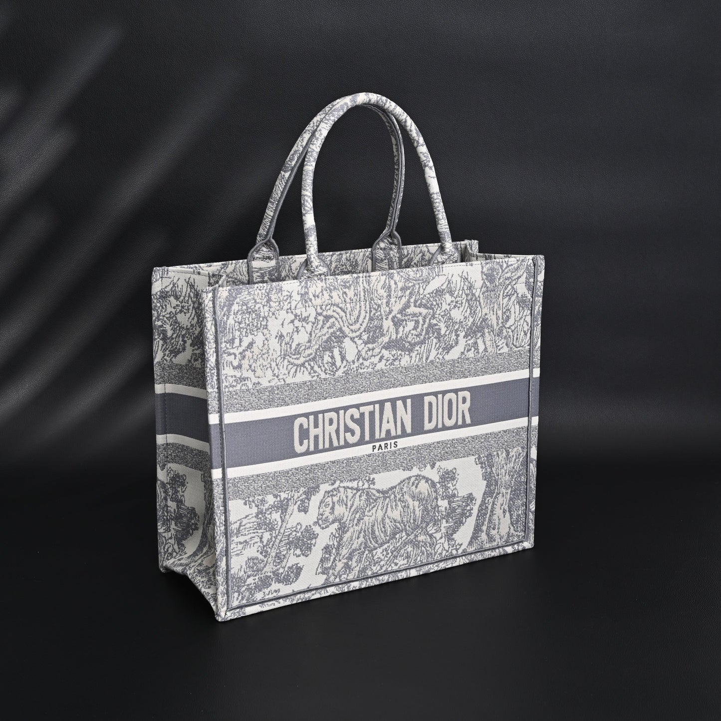 Christian Dior Large Book Tote – Toile de Jouy Embroidery