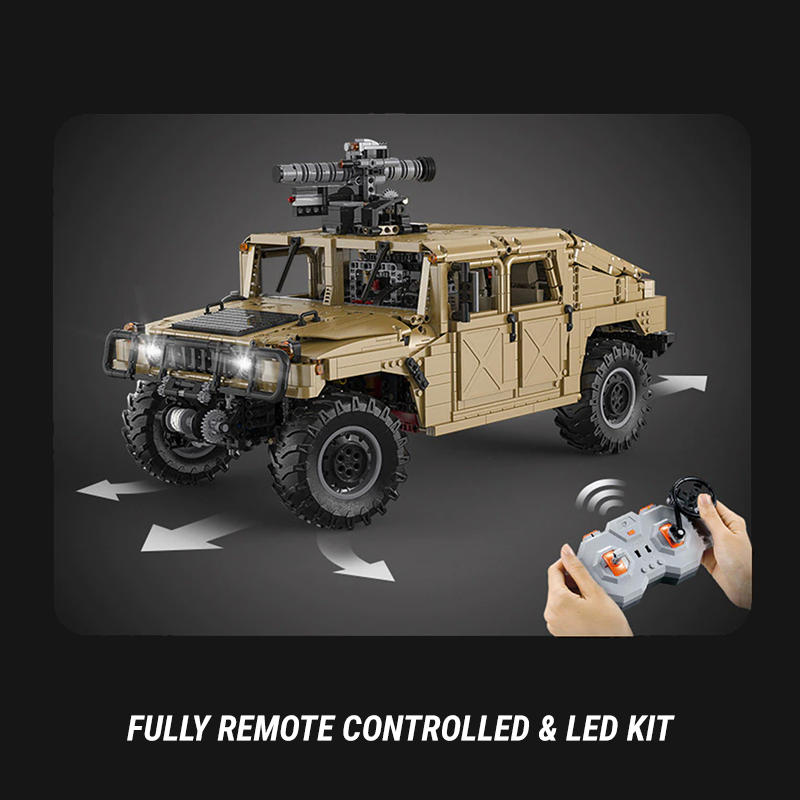 Remote Controlled Humvee 3934pcs