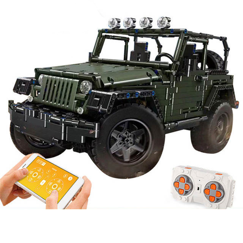 Remote Controlled Jurassic 4x4 2048pcs