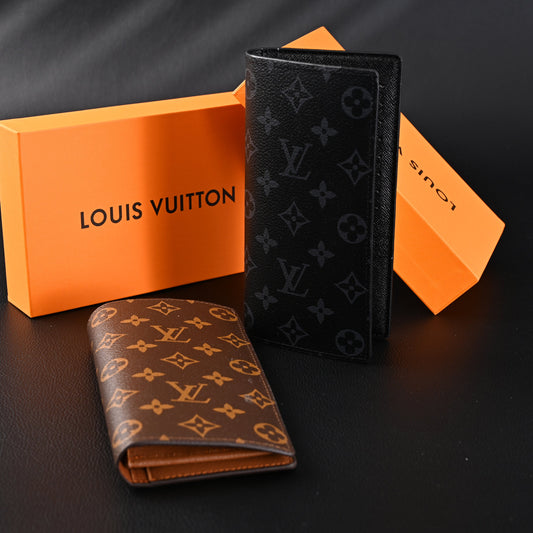 Louis Vuitton Brazza Wallet – Monogram Canvas Long Bifold Wallet (M61697)