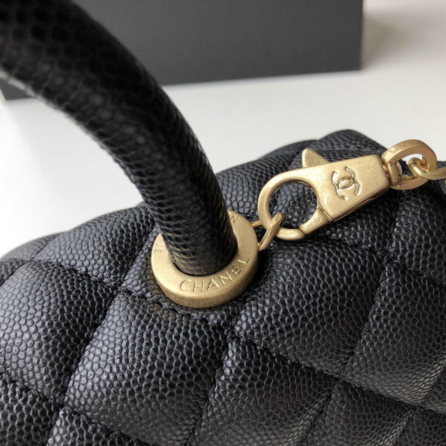 Chanel small flap Bag With Coco Handle