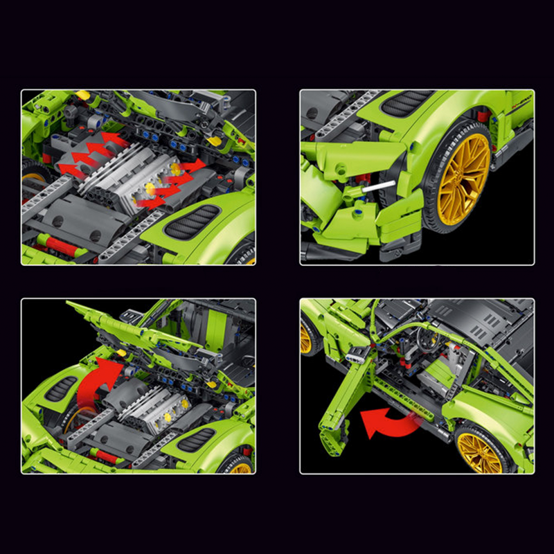 Limited Edition Neon German Supercar 2897pcs