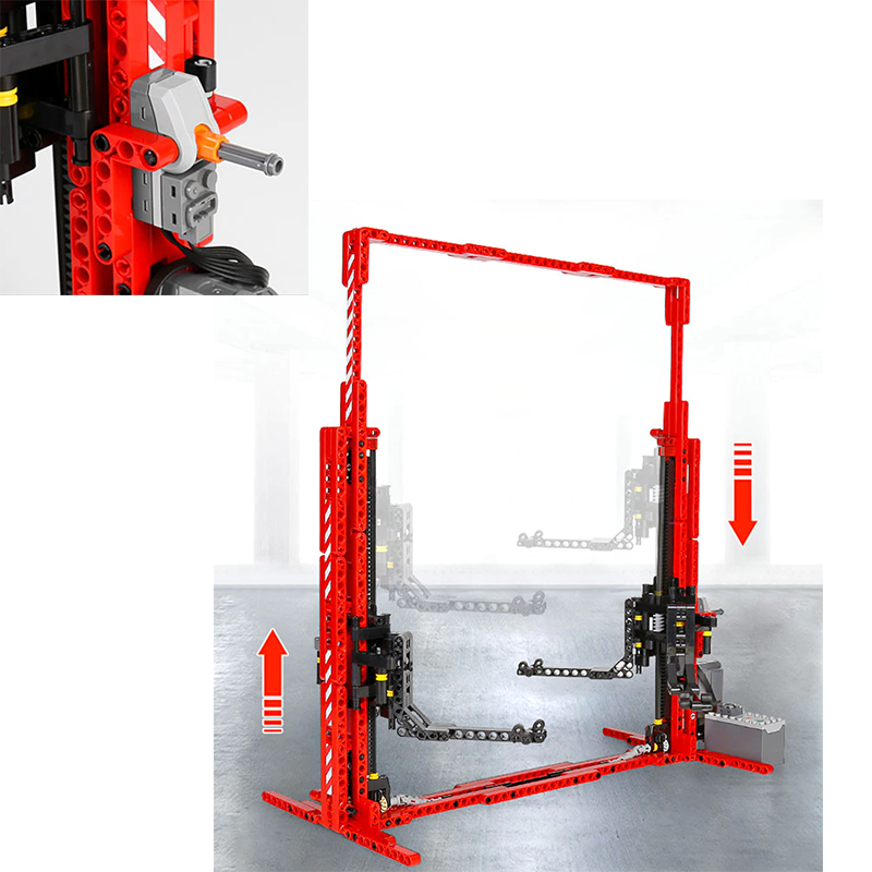 1:8 Electric Car Lift 536pcs