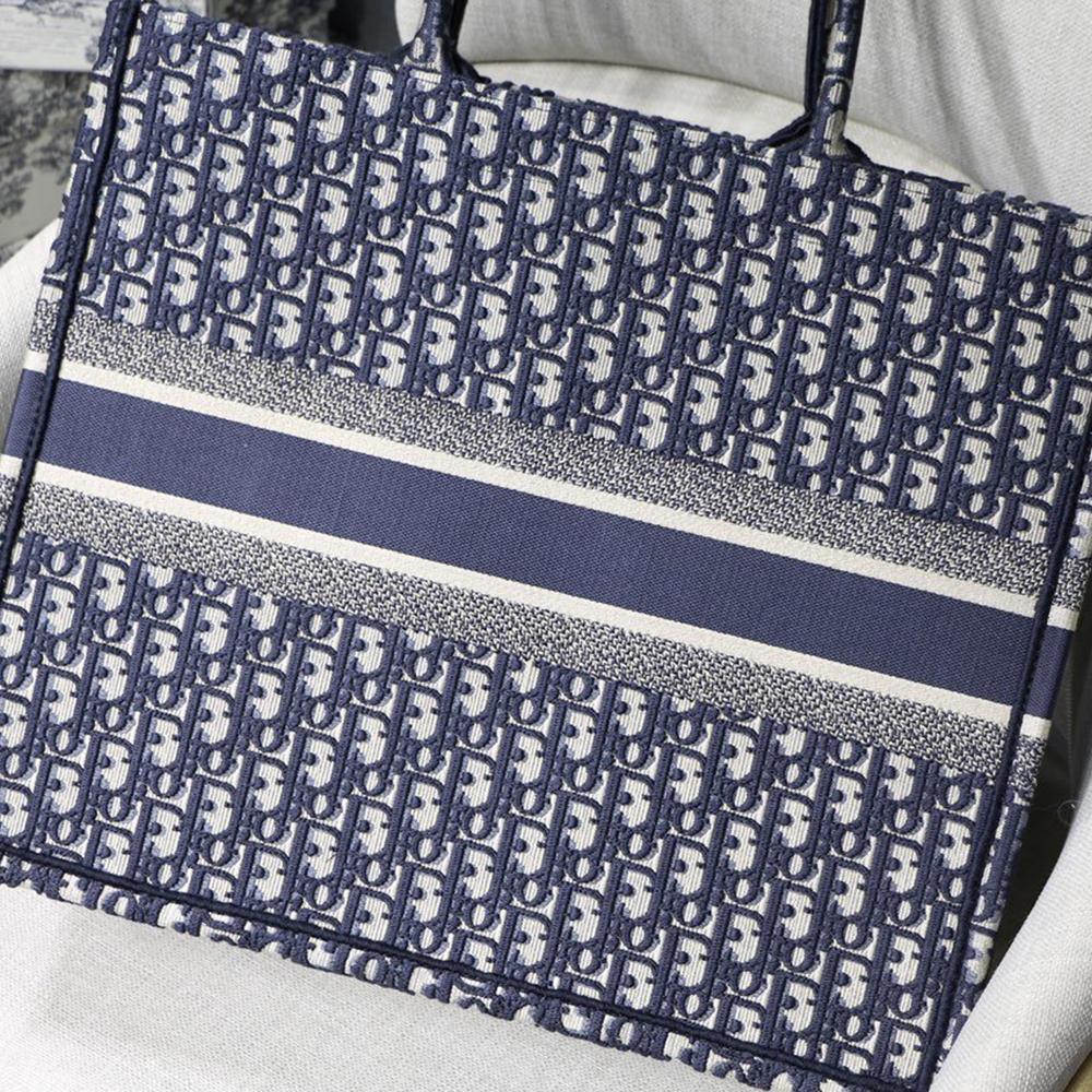 Dior Book Tote Blue