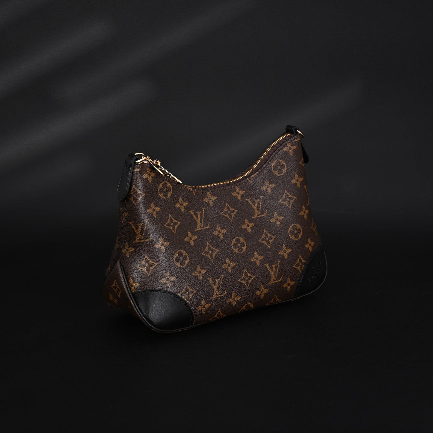 Louis Vuitton Boulogne Monogram Canvas Shoulder Bag – Classic Brown (M45831)