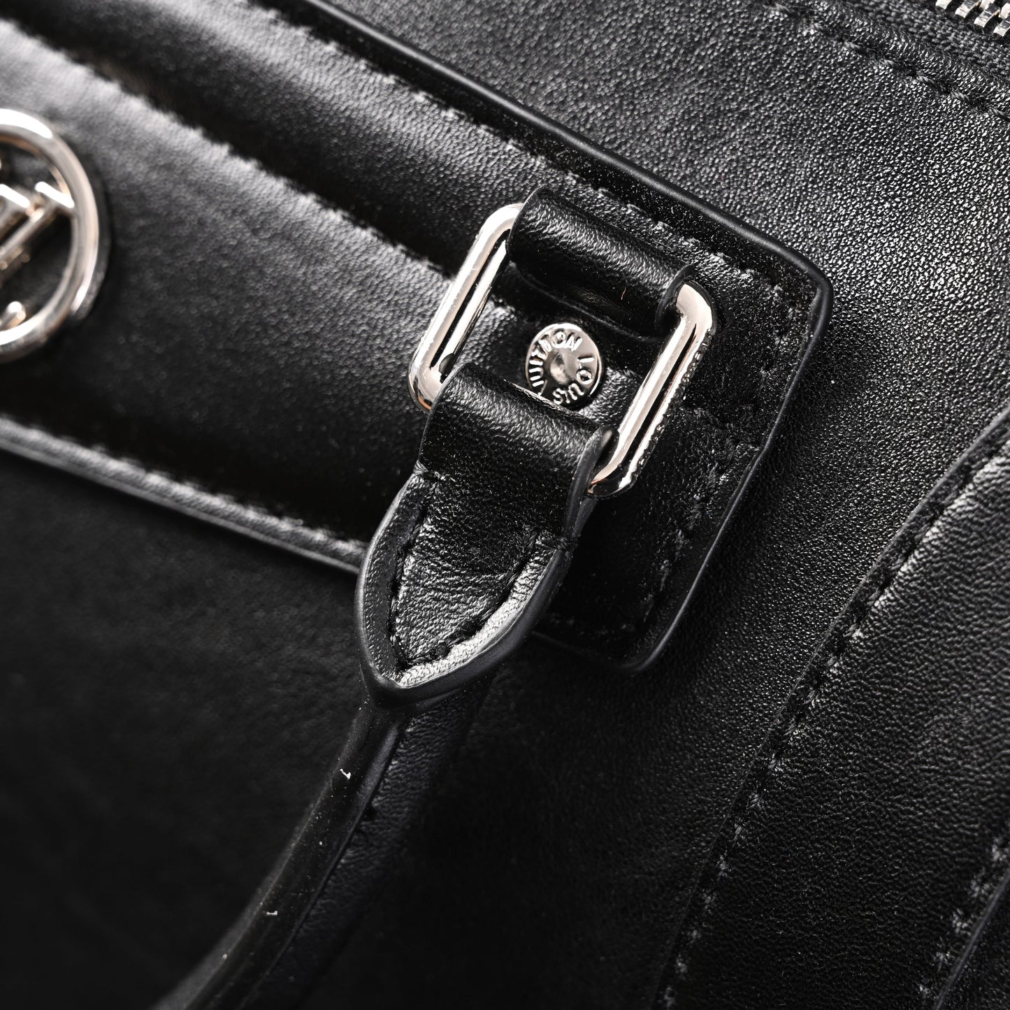 Louis Vuitton Nano Biker Bag in Black Lambskin Leather – Top Handle & Shoulder Carry (M14623)