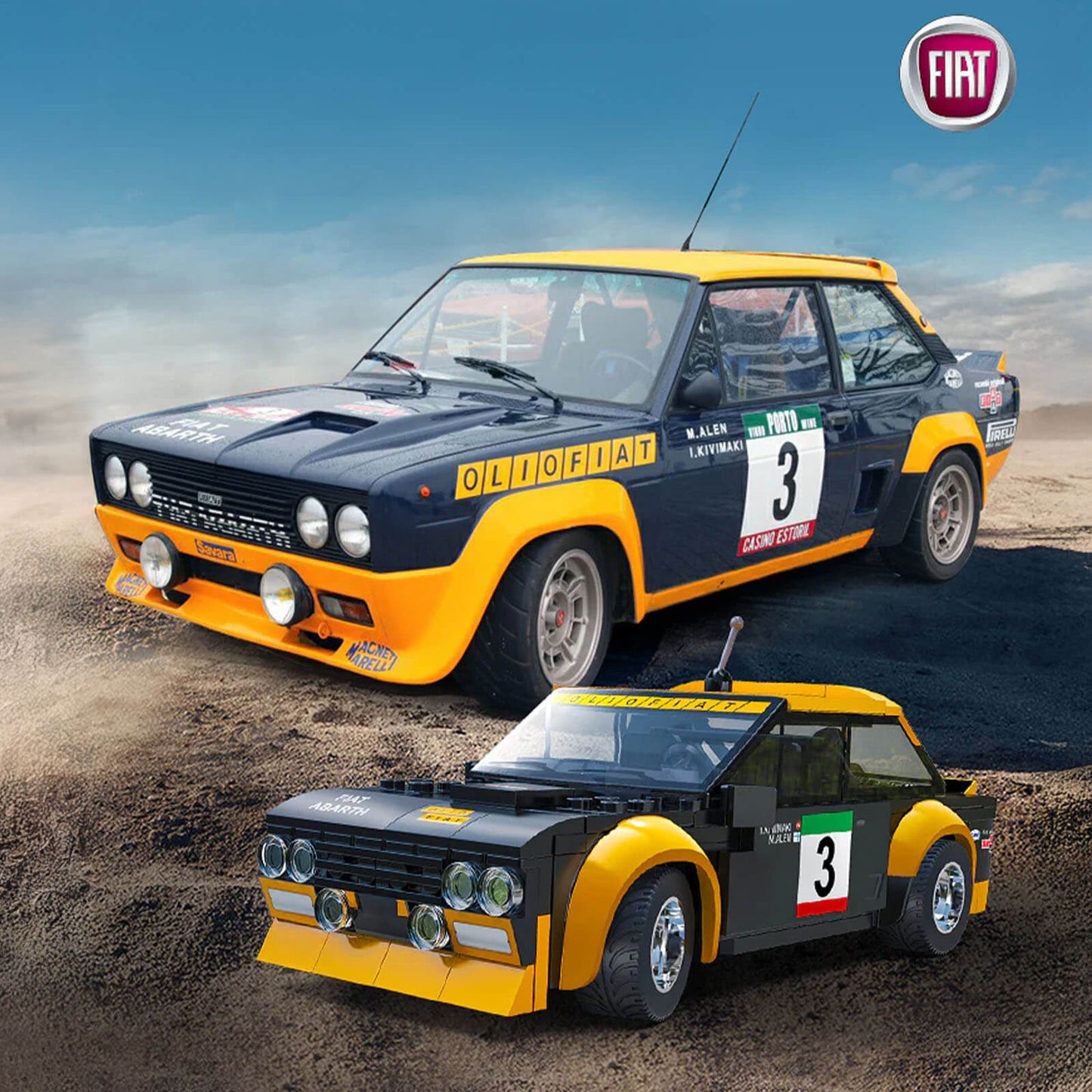 Remote Controlled Fiat Abarth 215pcs