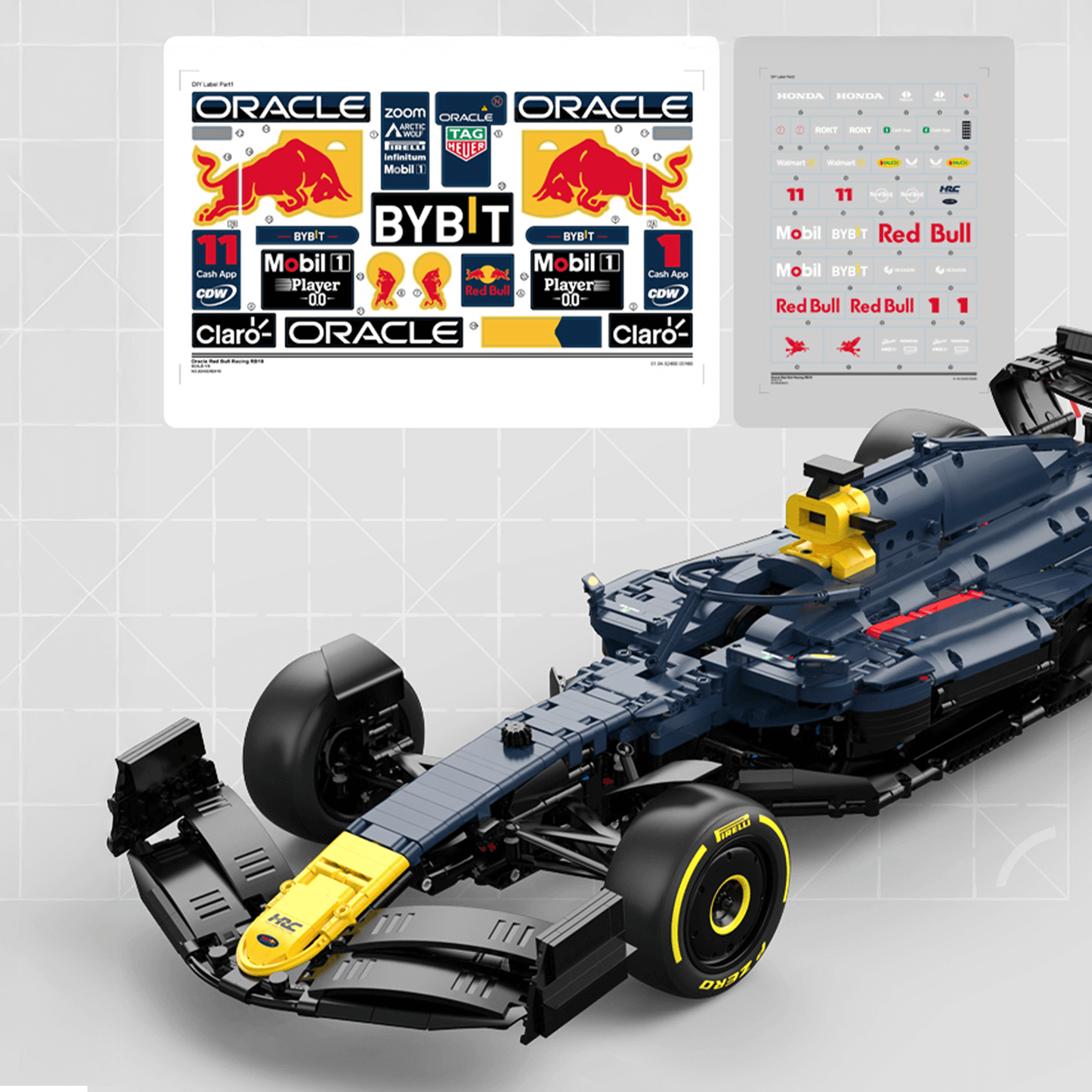 The Ultimate Oracle Red Bull Racing 2463pcs