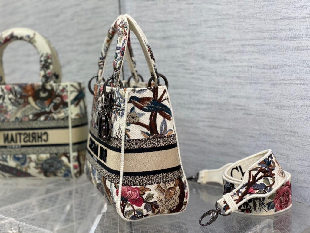 DIOR Jardin d'Hiver Lady D-Lite Bag