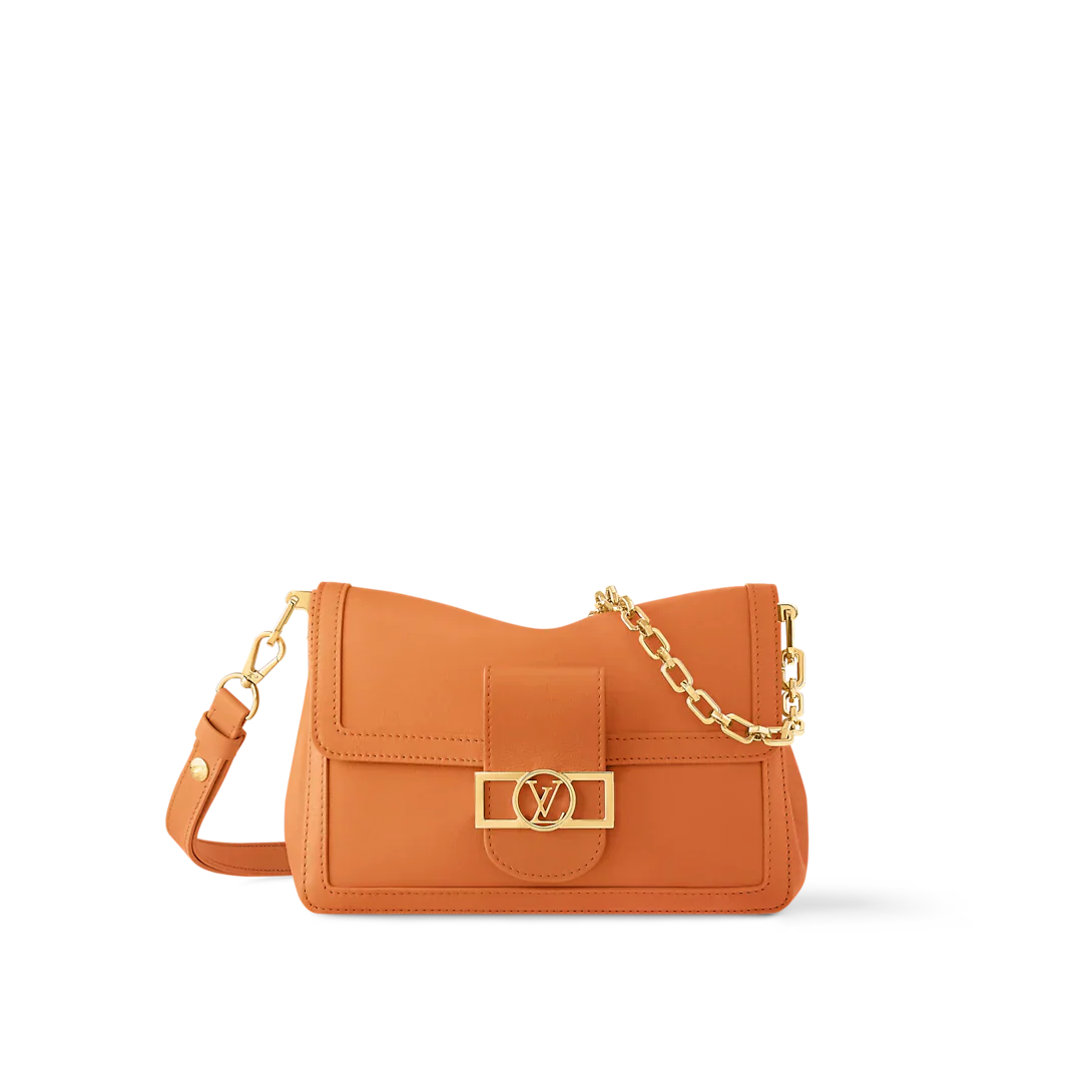 Louis vuitton Dauphine Soft MM apricot