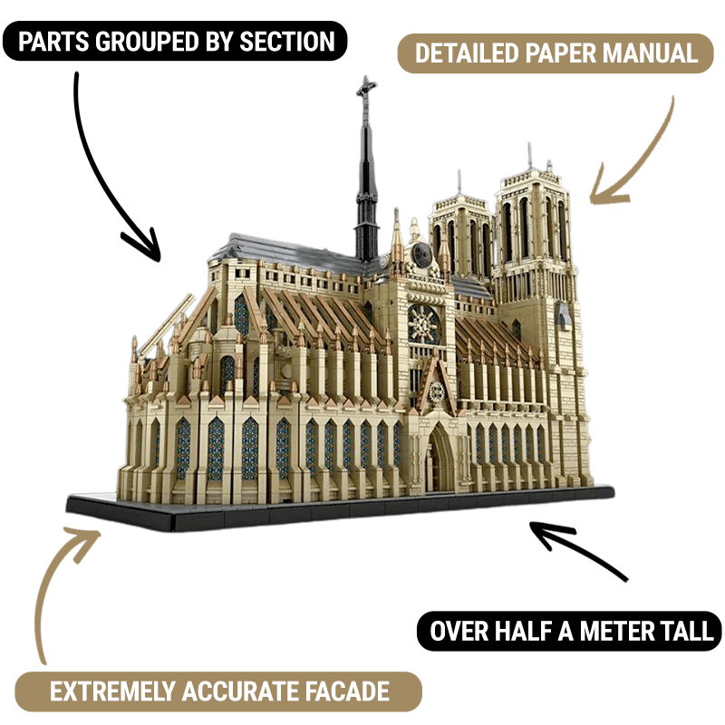 Notre Dame Cathedral 8867pcs