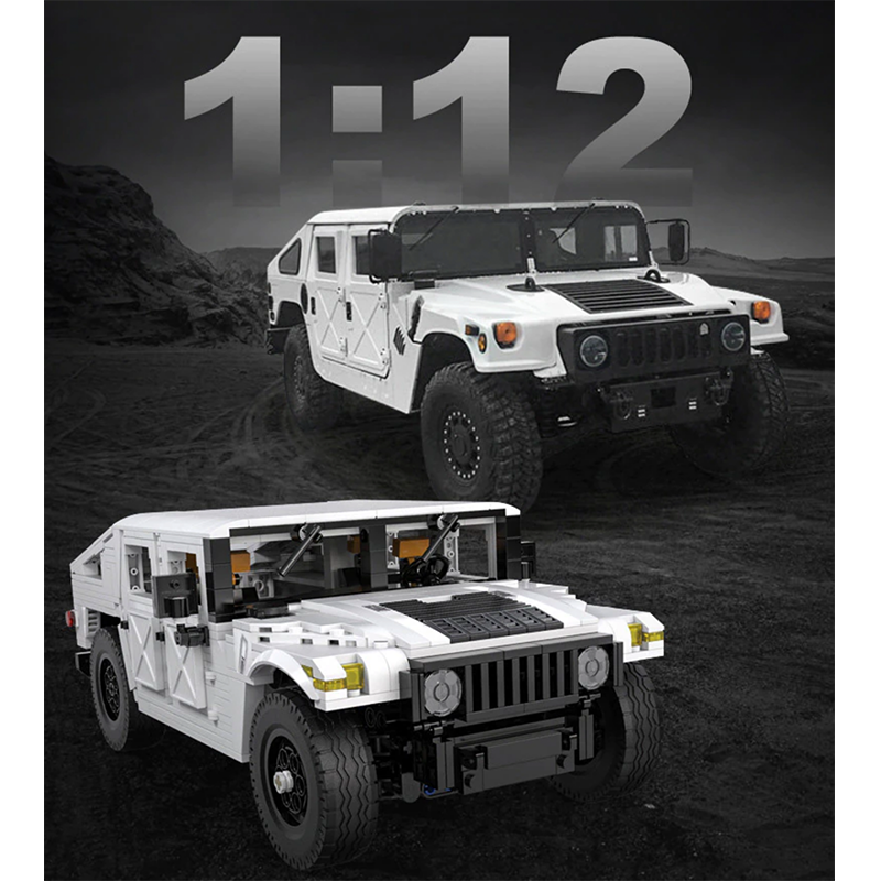 Remote Controlled H1 Humvee 1380pcs