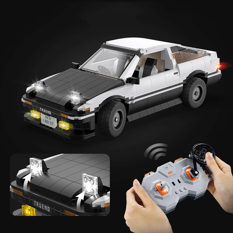 Remote Controlled Initial D AE86 1233pcs