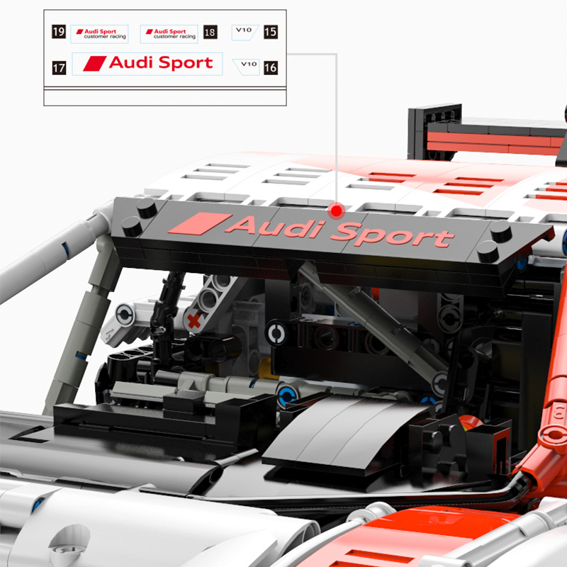 Remote Controlled Audi R8 LMS GT3 3300pcs