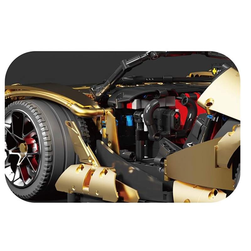 Satin Gold "Intense Emotion" Hypercar 3667pcs