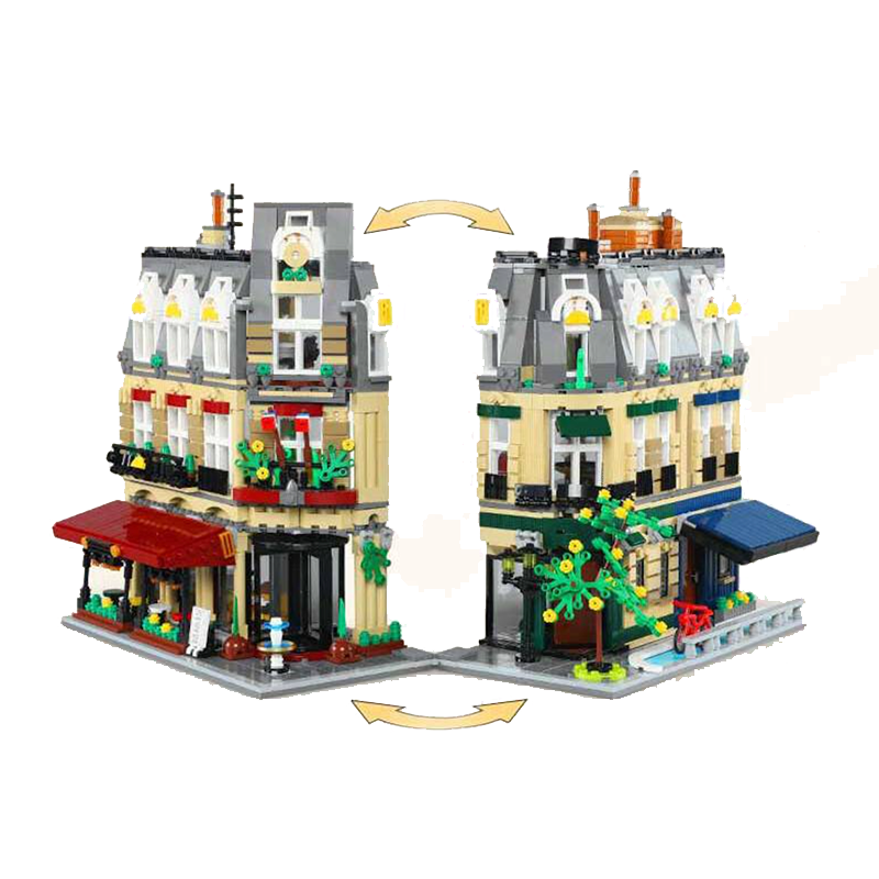 Parisian Street Architecture 3229pcs