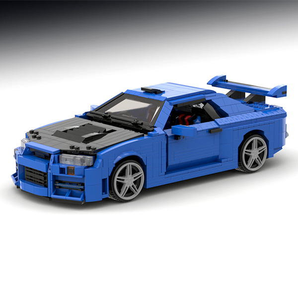 Godzilla R34 1513pcs