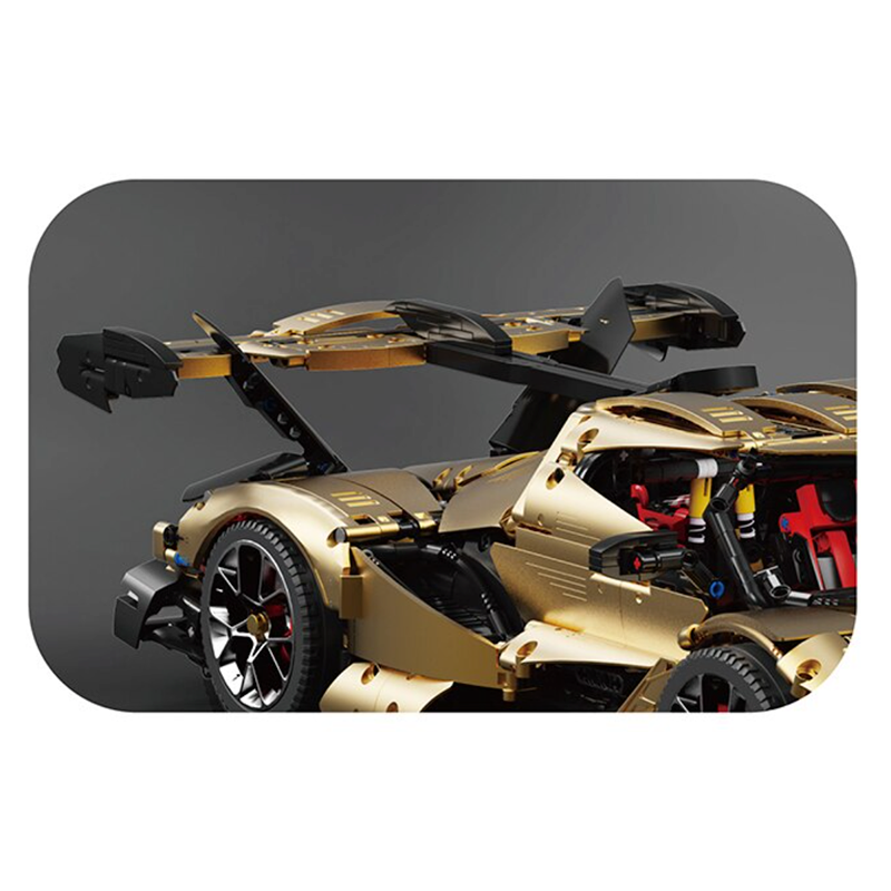 Satin Gold "Intense Emotion" Hypercar 3667pcs