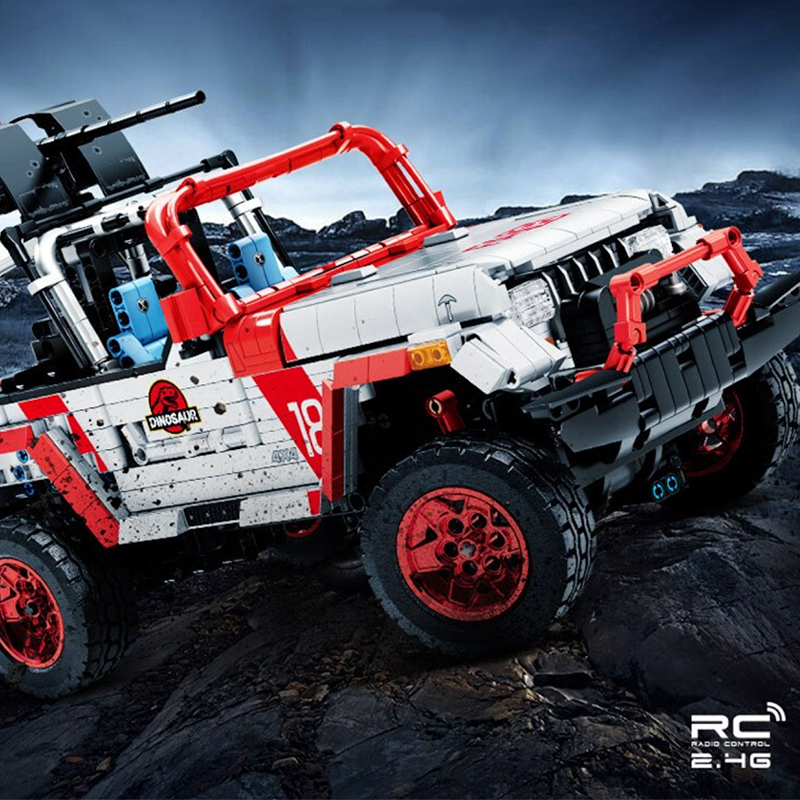 Remote Controlled Jurassic 4x4 1613pcs