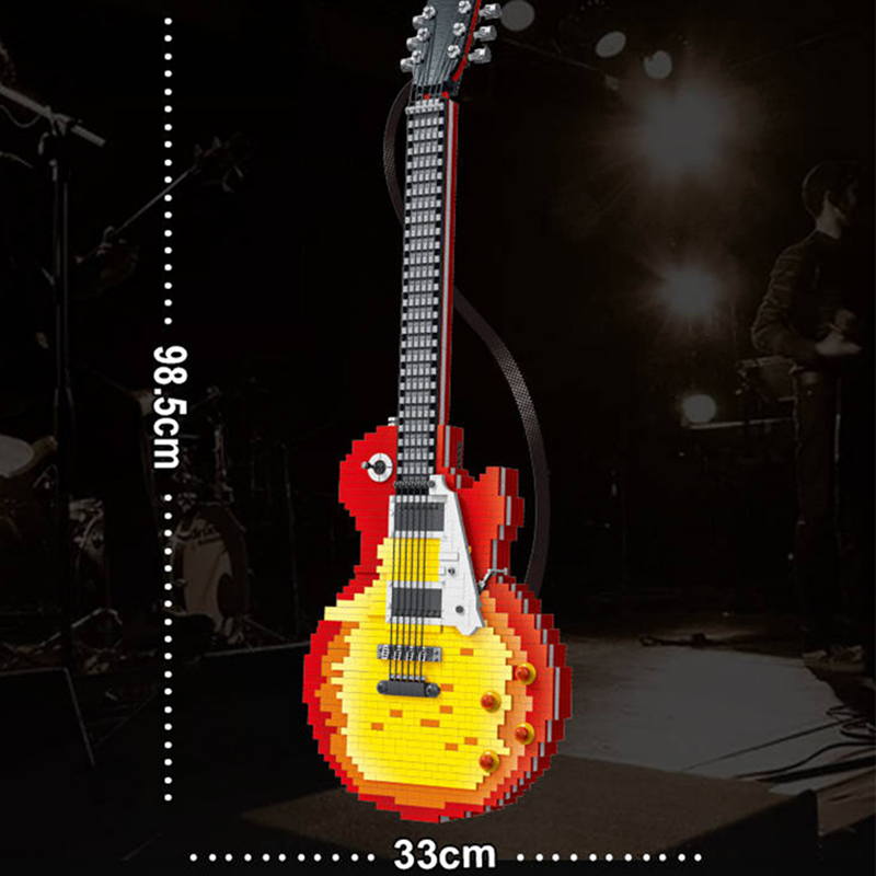 1:1 Scale Electric Guitar 2501pcs