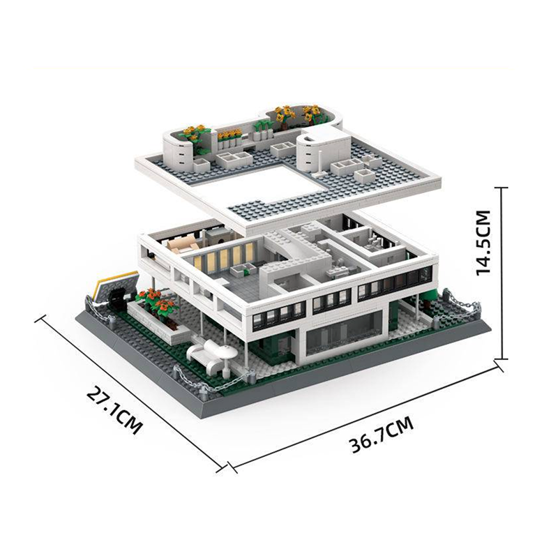 Villa Savoye, Paris 1225pcs