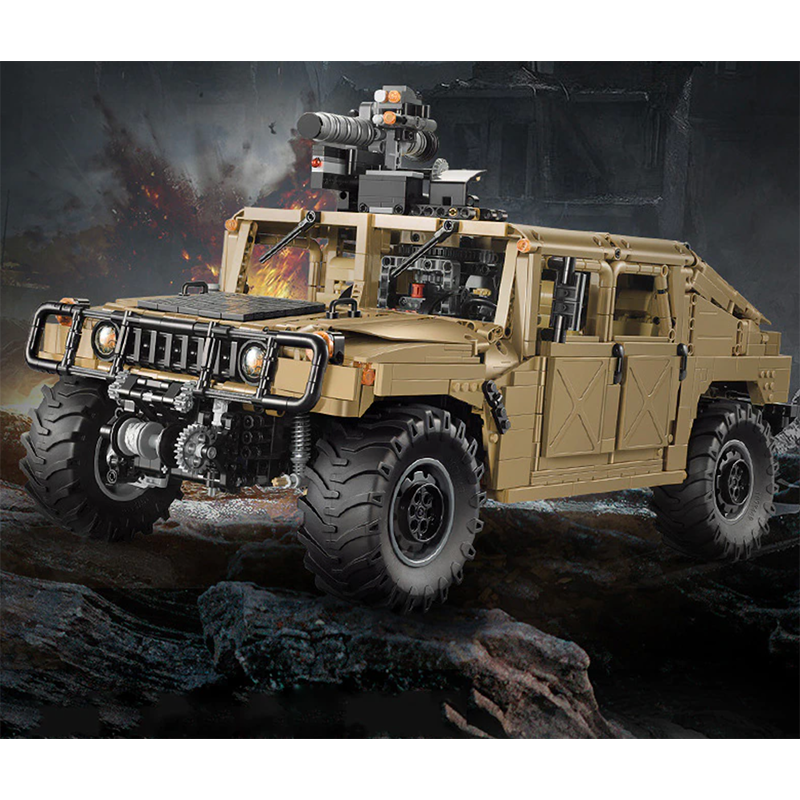 Remote Controlled Humvee 3934pcs