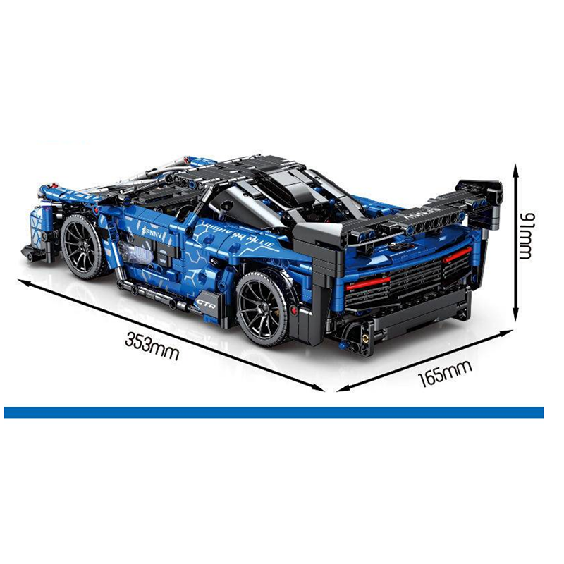 Remote Controlled British Hypercar 1404pcs