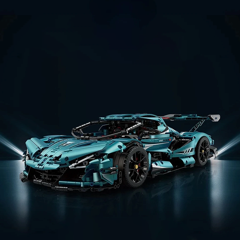 Satin Blue "Intense Emotion" Hypercar 3467pcs