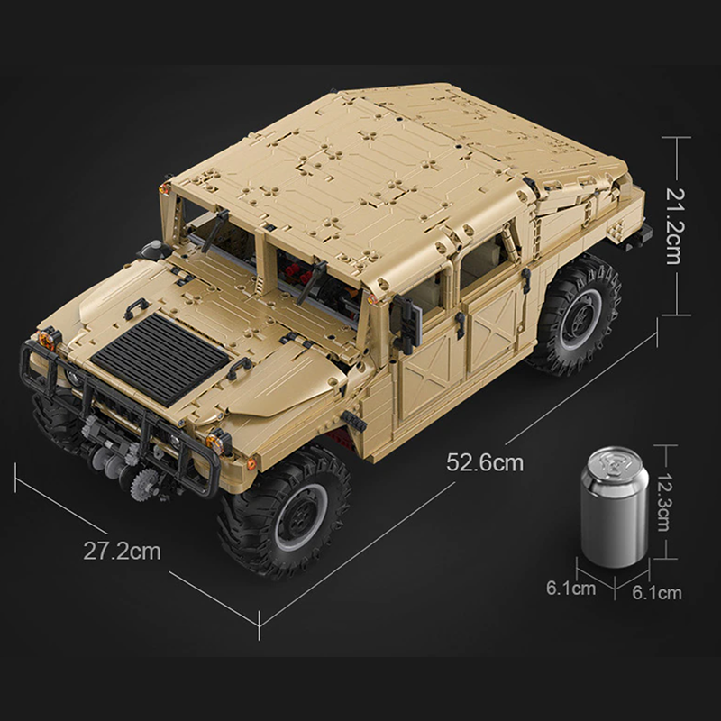 Remote Controlled Humvee 3934pcs