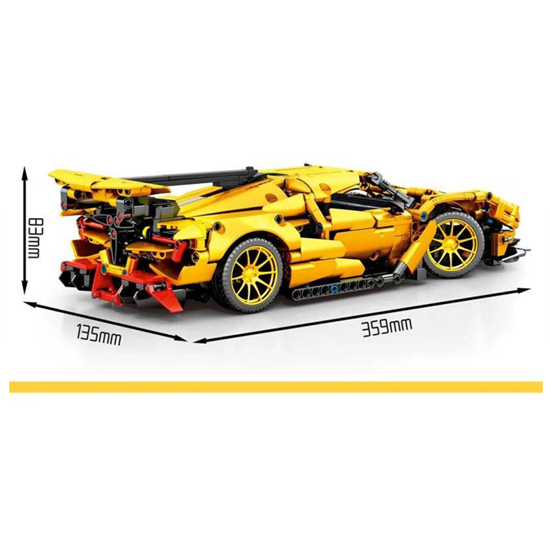 Remote Controlled Swedish Hypercar 1056pcs