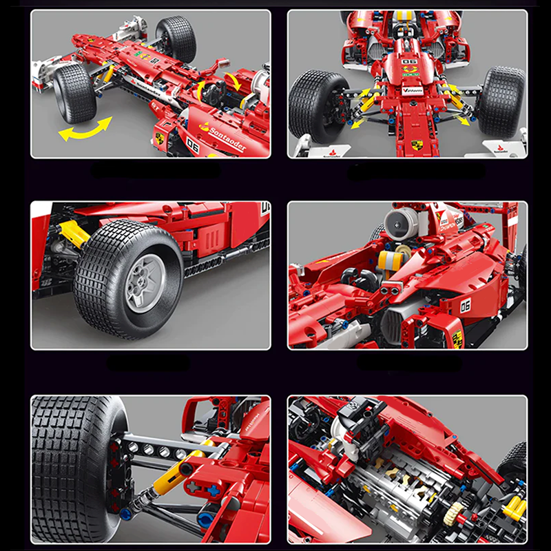 Remote Controlled Single Seater Race Car 1697pcs