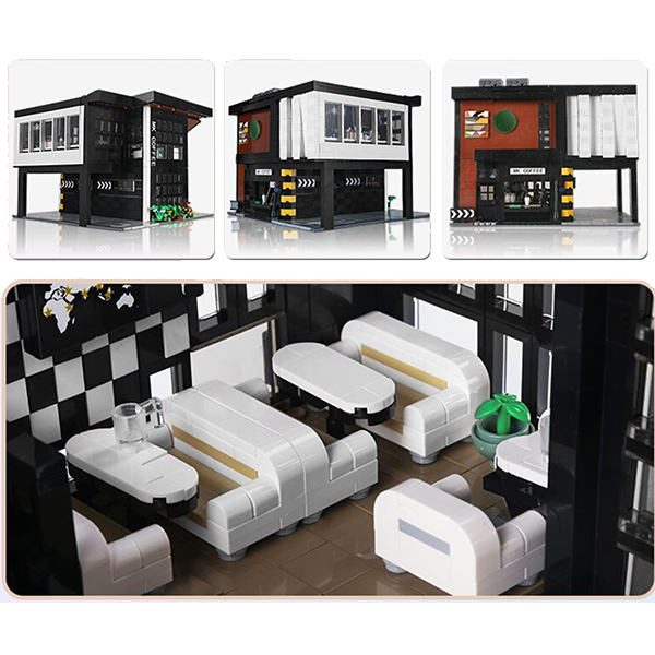 European Modern Cafe 2727pcs