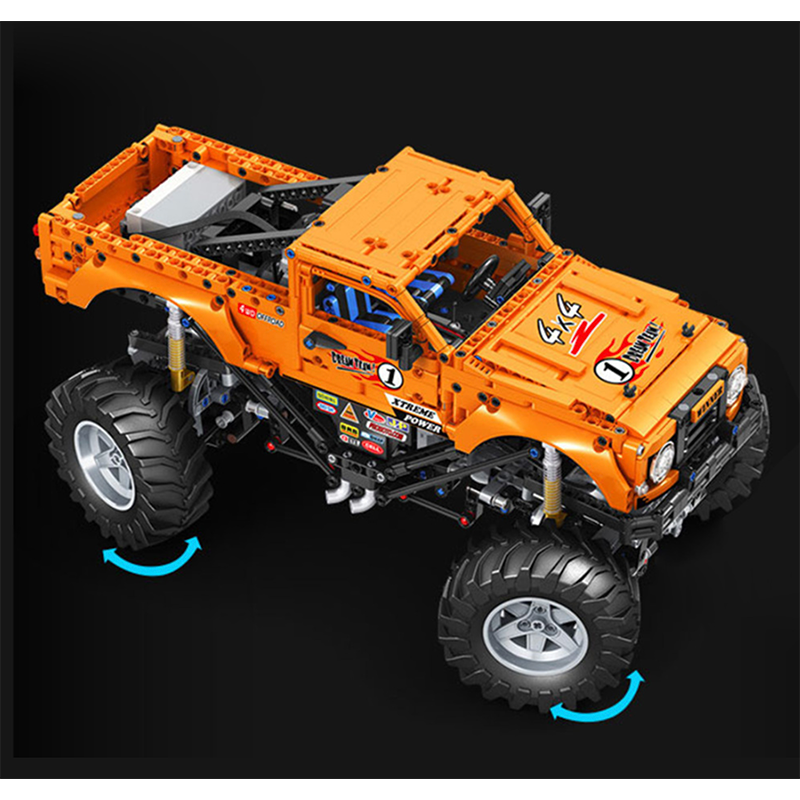 Remote Controlled Monster Truck 1492pcs